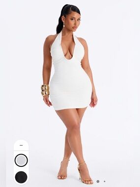 FN “After Dark Halter Mini Dress” NWT